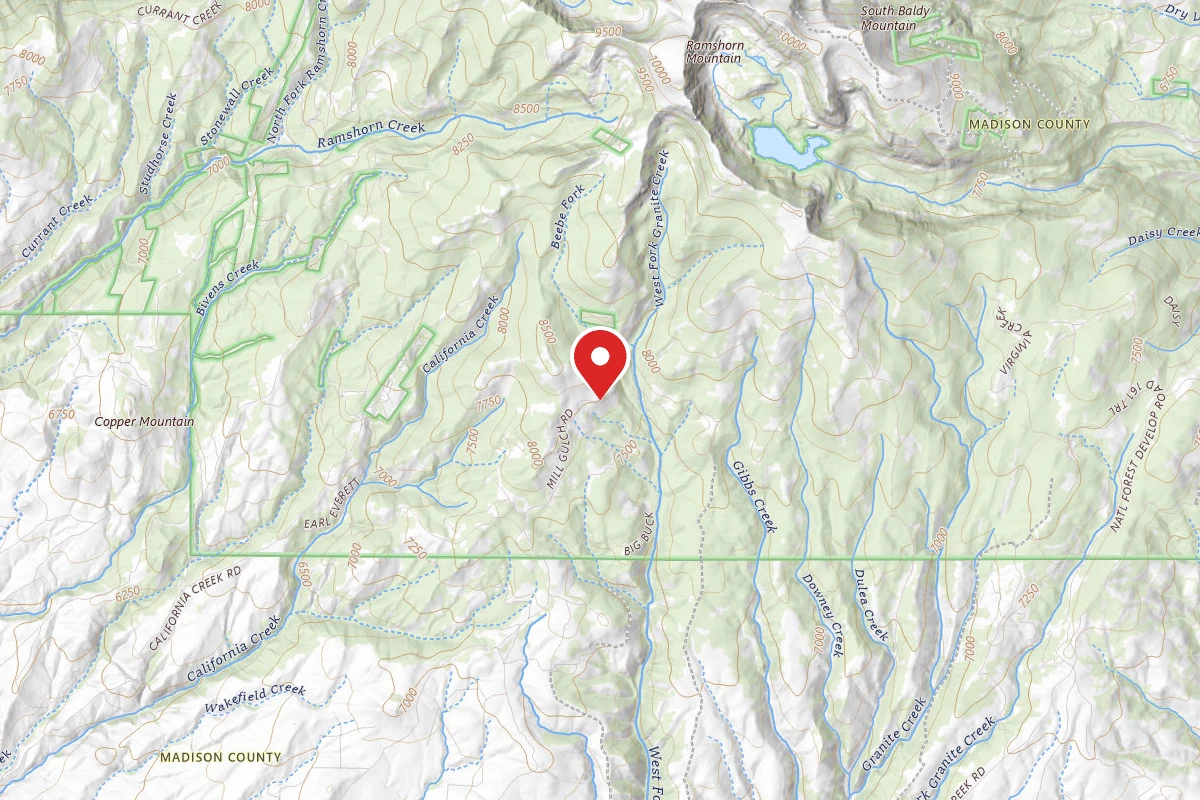 Beaverhead-Deerlodge Dispersed Campsite FS700-03