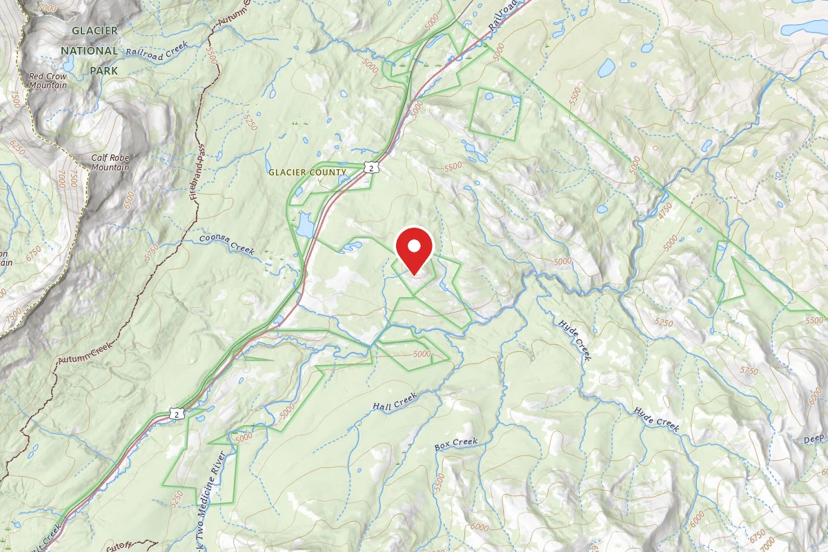Helena-Lewis and Clark Dispersed Campsite ROAD 8960-01