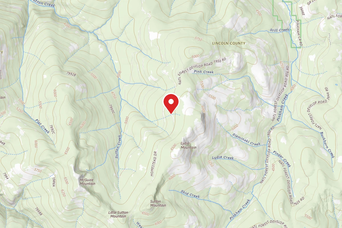 Kootenai Dispersed Campsite RD 494 SITE 2