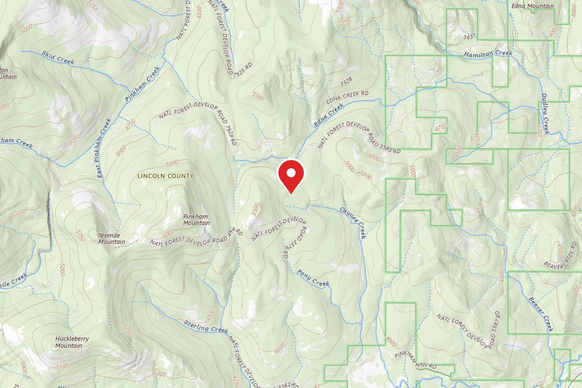 Kootenai Dispersed Campsite ROAD 433