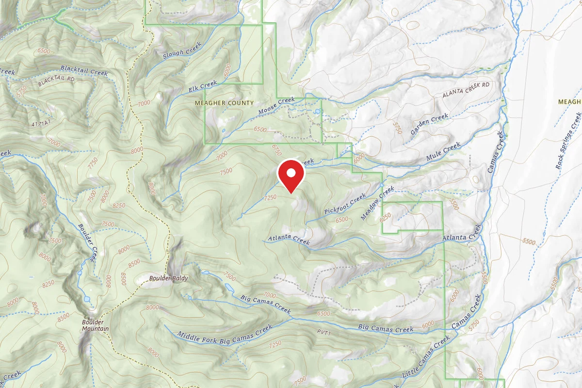 Helena-Lewis and Clark Dispersed Campsite ATLANTA RD 575 001