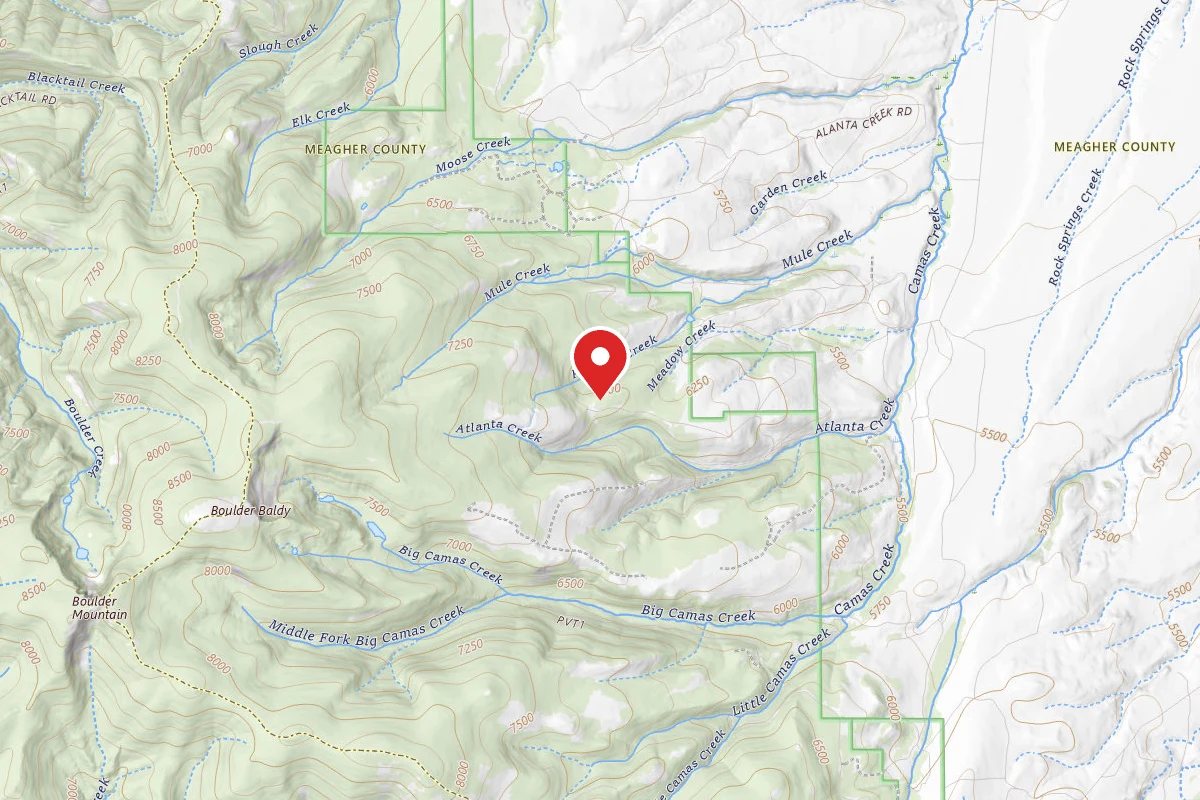 Helena-Lewis and Clark Dispersed Campsite ATLANTA RD 575 002A