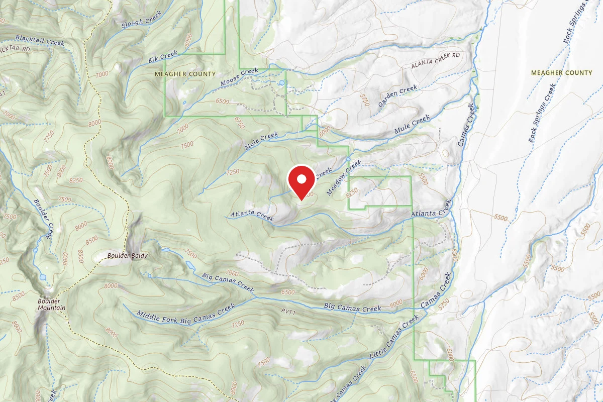 Helena-Lewis and Clark Dispersed Campsite ATLANTA RD 575 002C