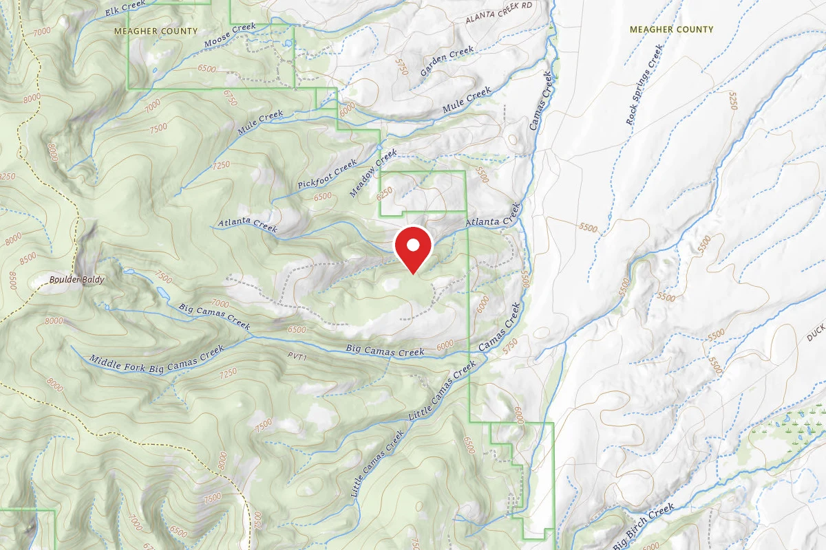 Helena-Lewis and Clark Dispersed Campsite ATLANTA RD 575 004