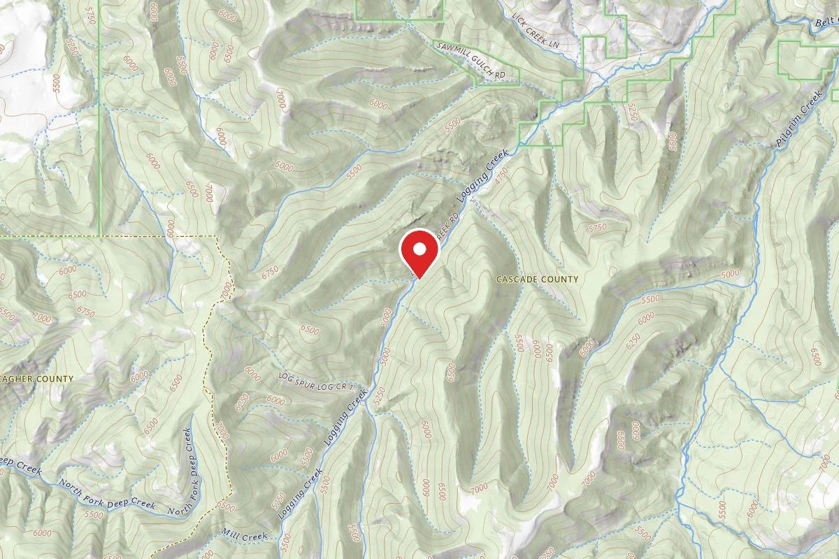 Helena-Lewis and Clark Dispersed Campsite RD 6436-04
