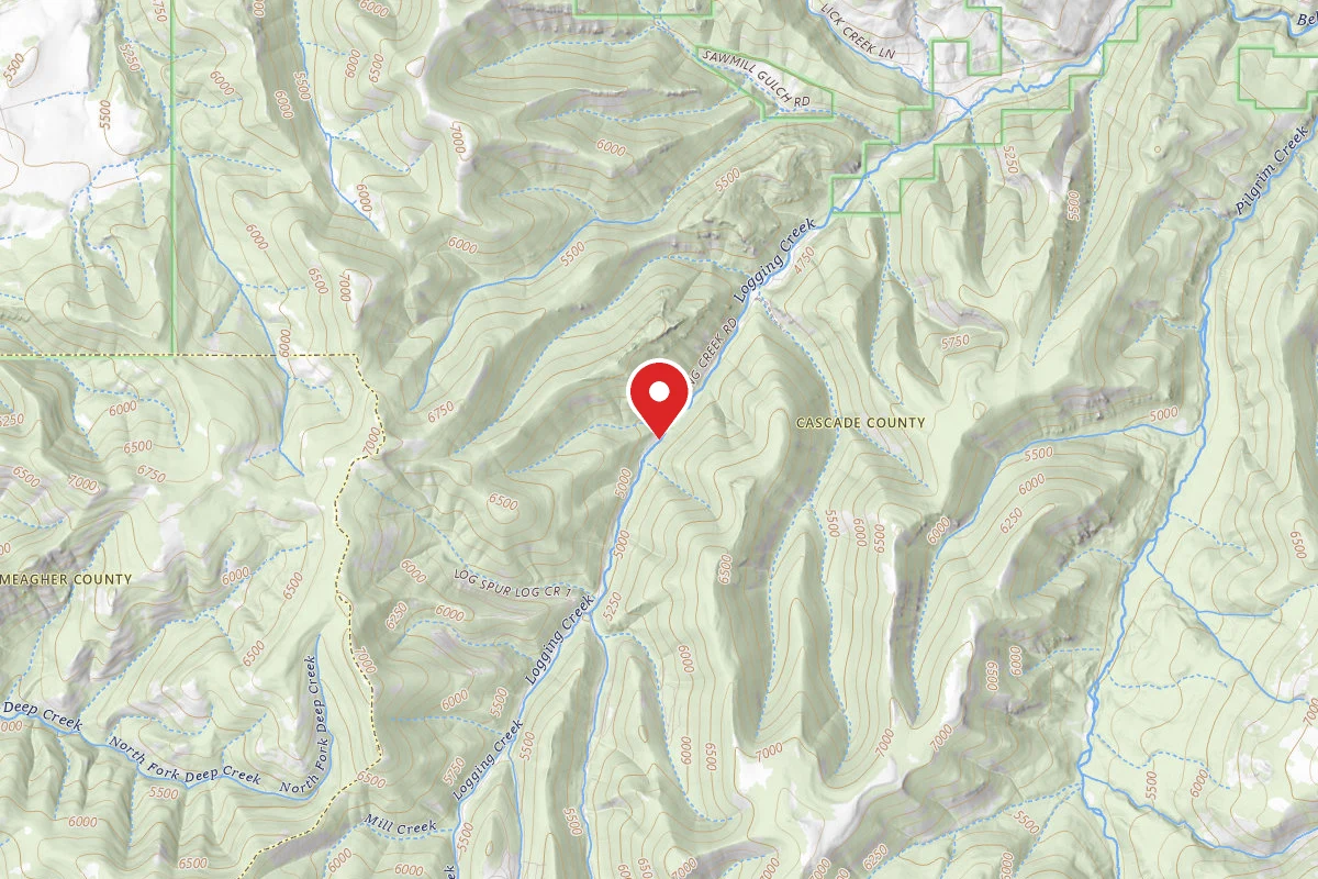 Helena-Lewis and Clark Dispersed Campsite RD 6436-05