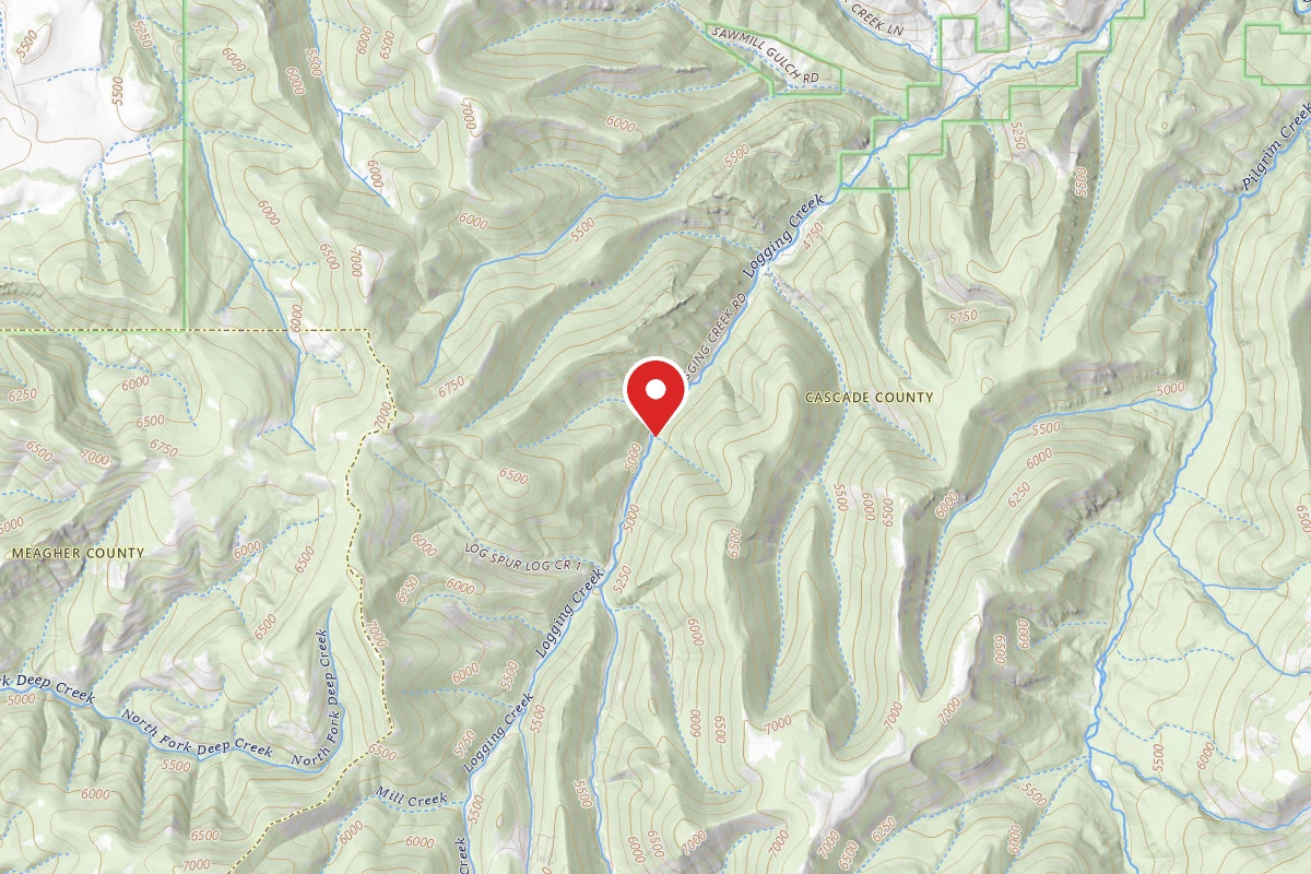 Helena-Lewis and Clark Dispersed Campsite RD 6436-06