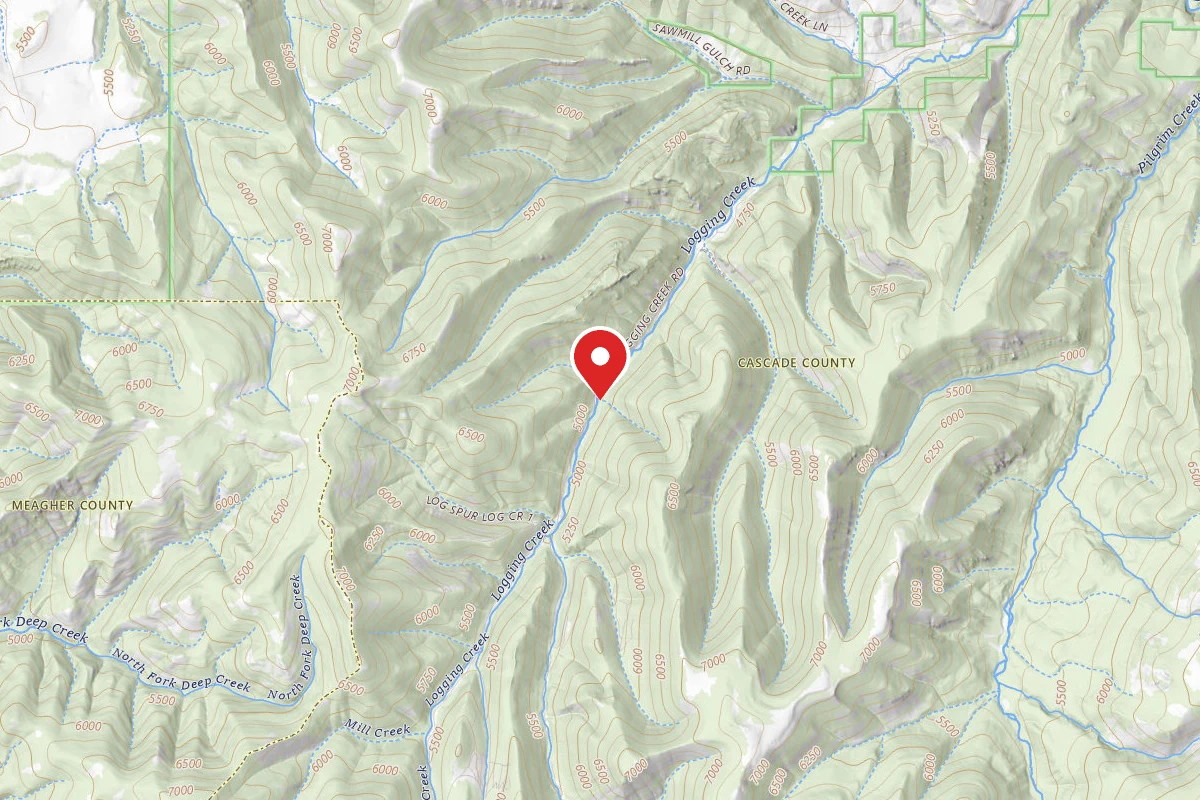 Helena-Lewis and Clark Dispersed Campsite RD 6436-07