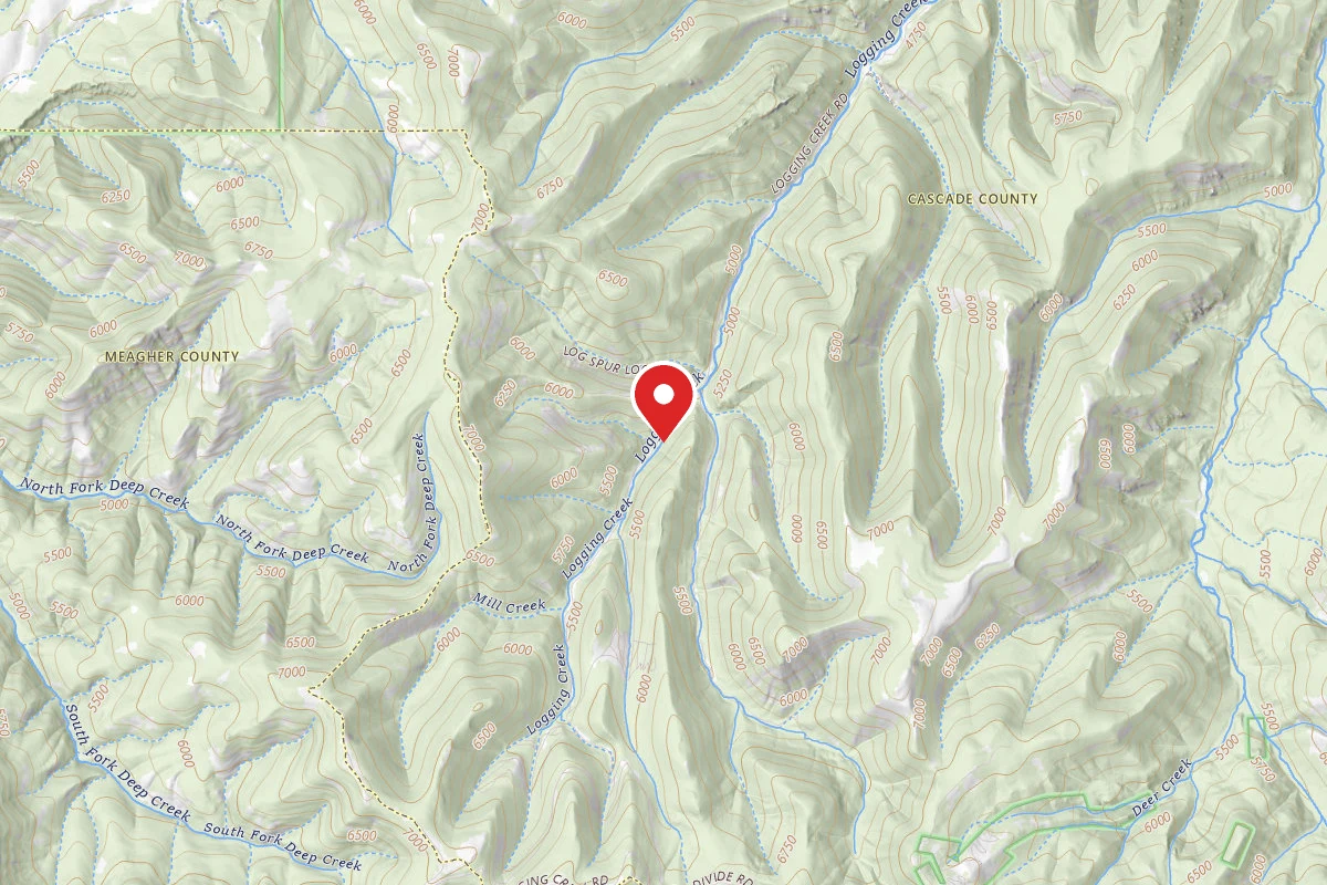 Helena-Lewis and Clark Dispersed Campsite RD 6436-10