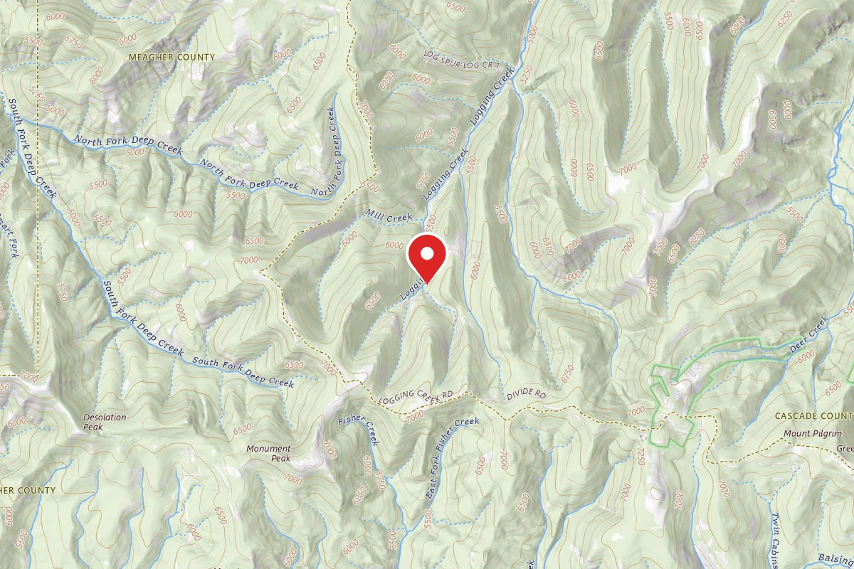 Helena-Lewis and Clark Dispersed Campsite RD D02-01