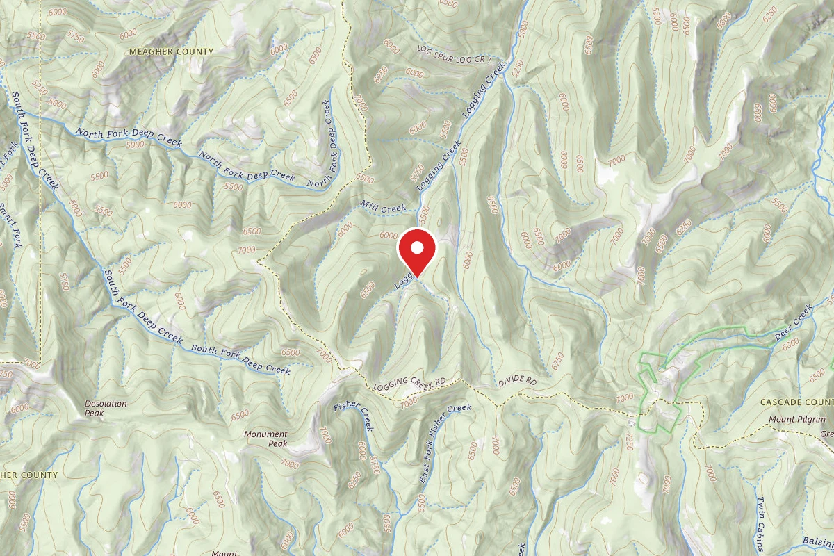 Helena-Lewis and Clark Dispersed Campsite RD D04-01