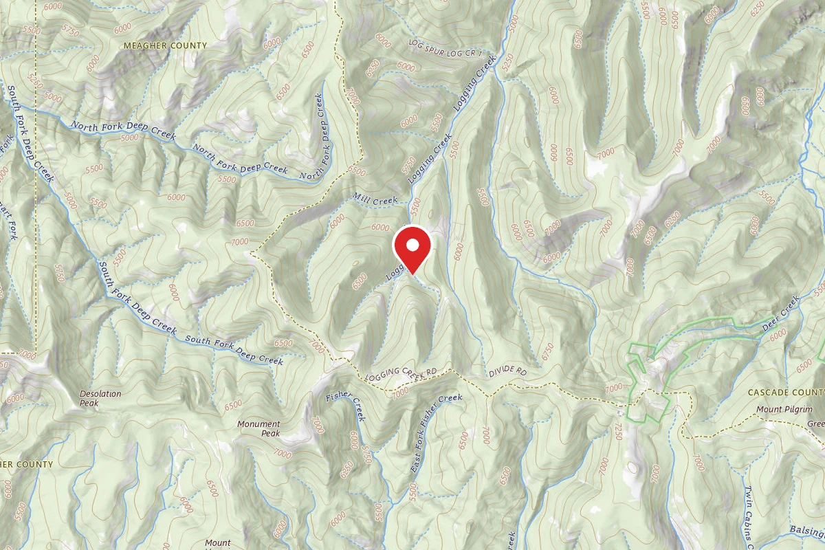 Helena-Lewis and Clark Dispersed Campsite RD D04-02
