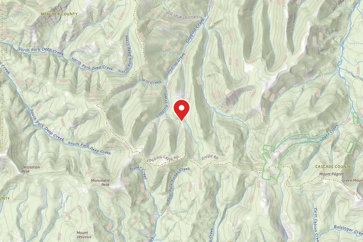 Helena-Lewis and Clark Dispersed Campsite RD D05-01