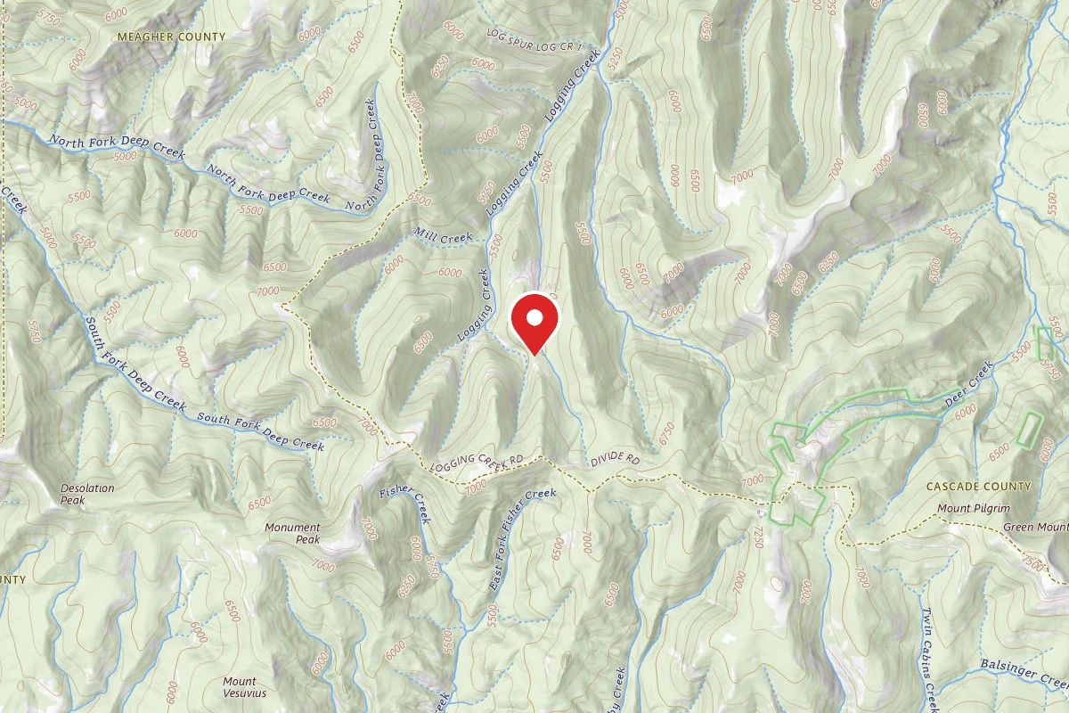 Helena-Lewis and Clark Dispersed Campsite RD D05-02