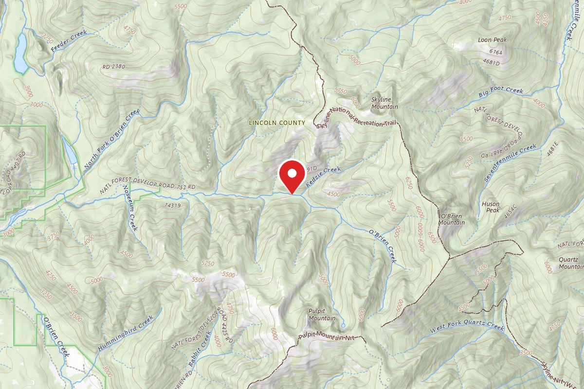 Kootenai Dispersed Campsite ROAD 331 CAMP 1