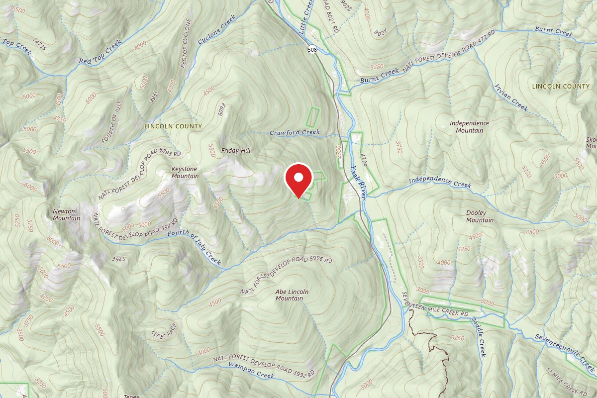 Kootenai Dispersed Campsite RD 394 CAMP 2