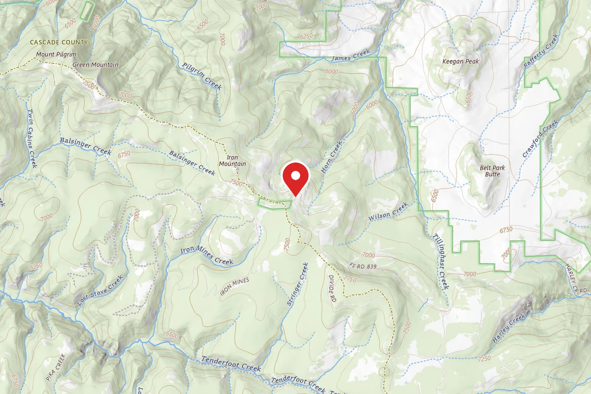 Helena-Lewis and Clark Dispersed Campsite RD 6384-002