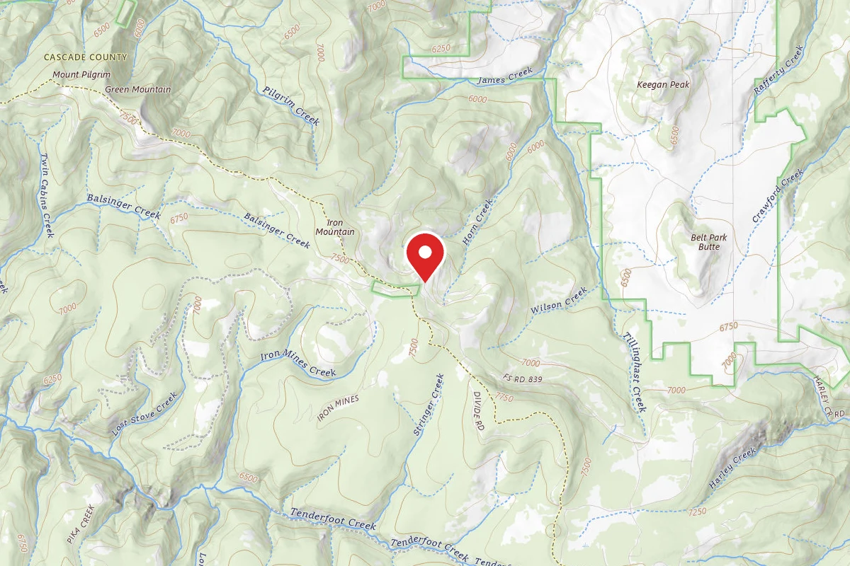 Helena-Lewis and Clark Dispersed Campsite RD 6384-003
