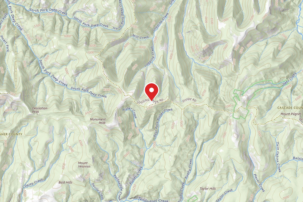 Helena-Lewis and Clark Dispersed Campsite RD. 268-004