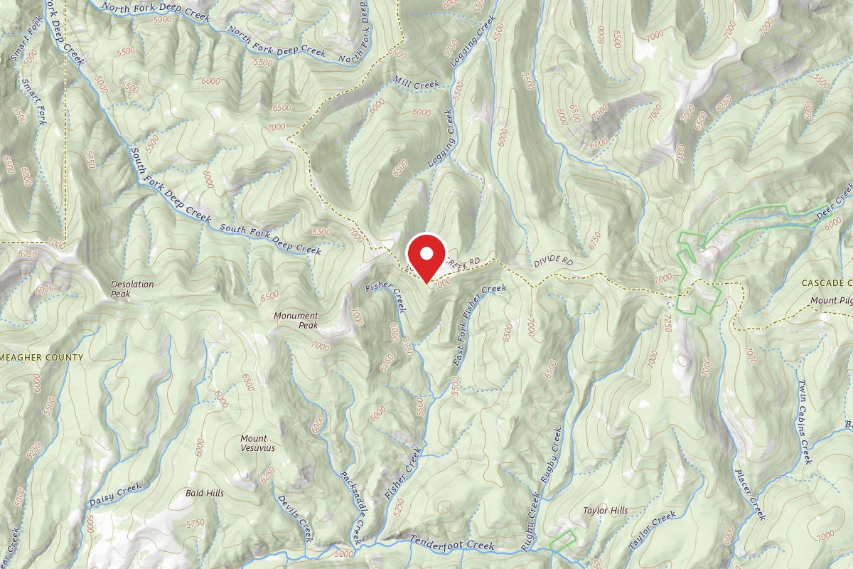 Helena-Lewis and Clark Dispersed Campsite RD. 268A-01