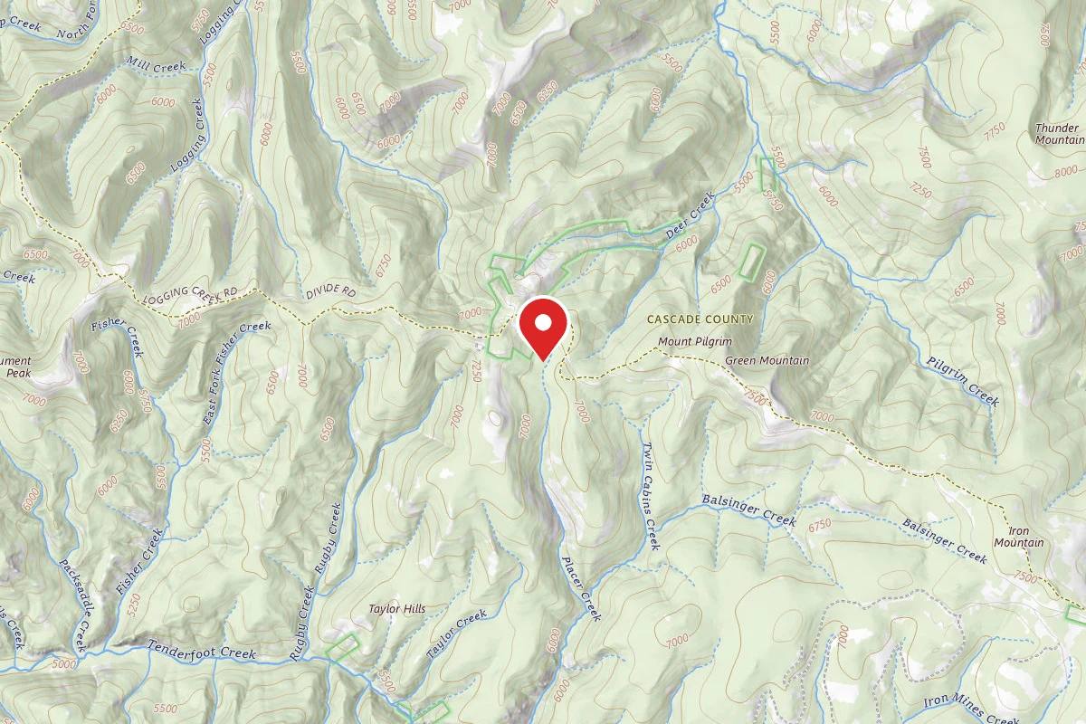 Helena-Lewis and Clark Dispersed Campsite LCR 839C-001