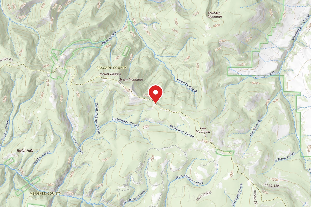 Helena-Lewis and Clark Dispersed Campsite LCR 839E-01
