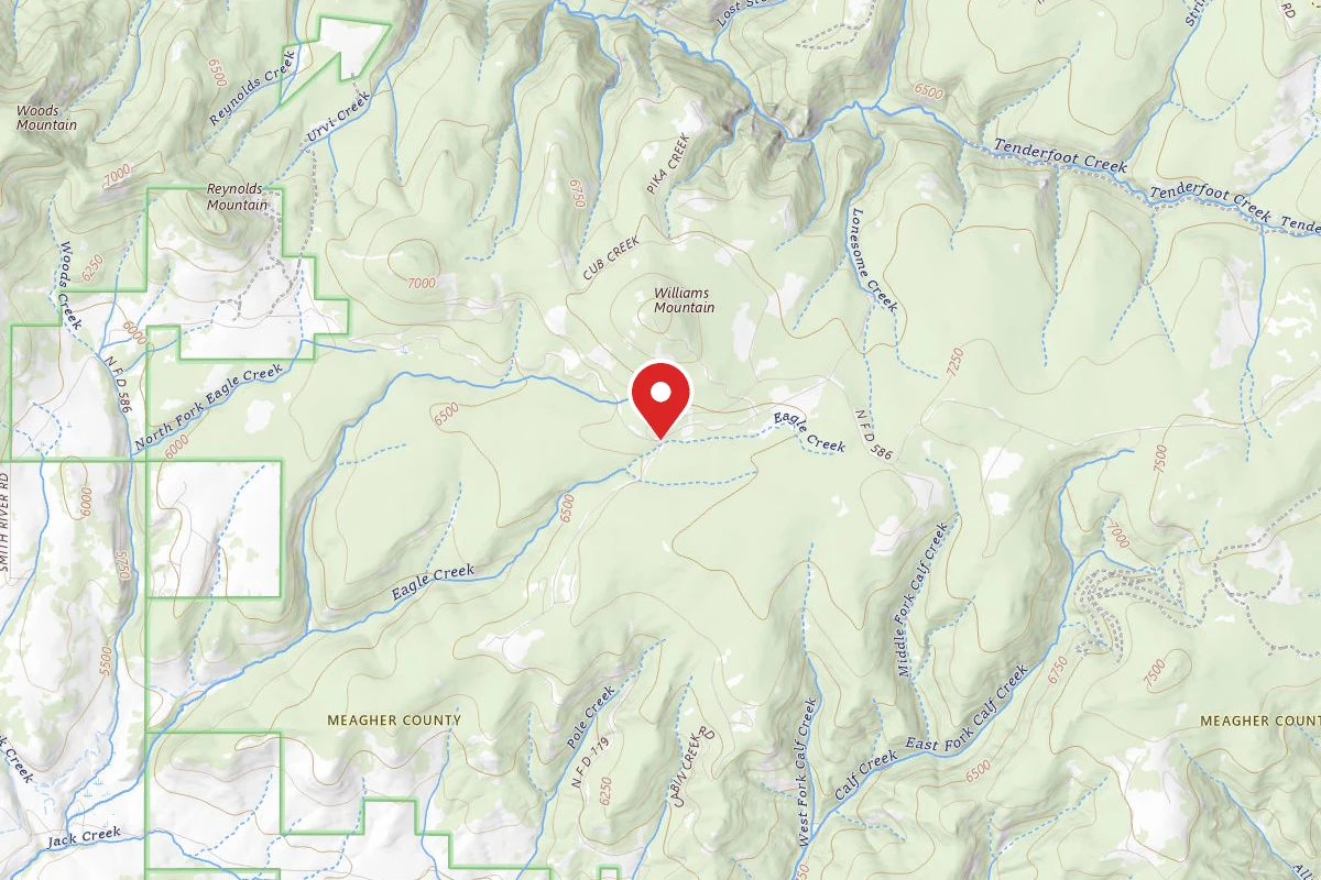 Helena-Lewis and Clark Dispersed Campsite SCR 119-001