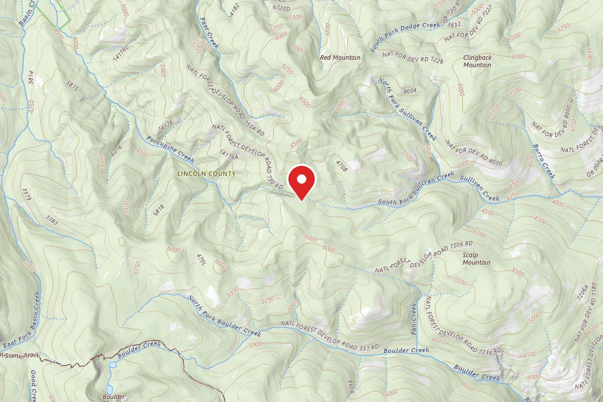 Kootenai Dispersed Campsite RD 470-01