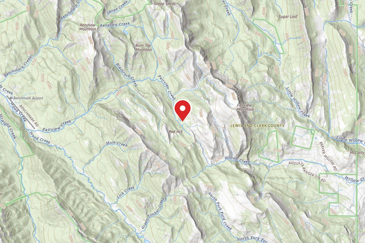 Helena-Lewis and Clark Dispersed Campsite FAIRVIEW 001