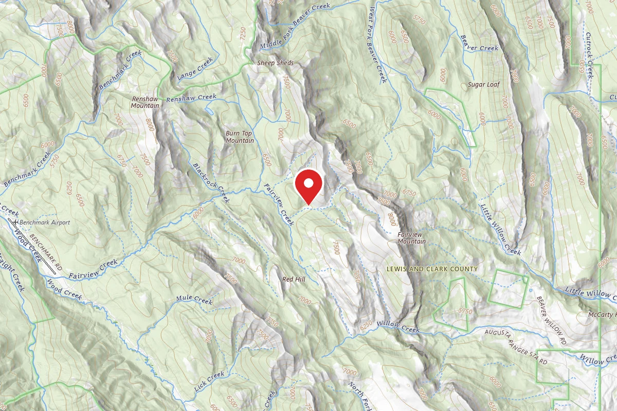 Helena-Lewis and Clark Dispersed Campsite FAIRVIEW 002