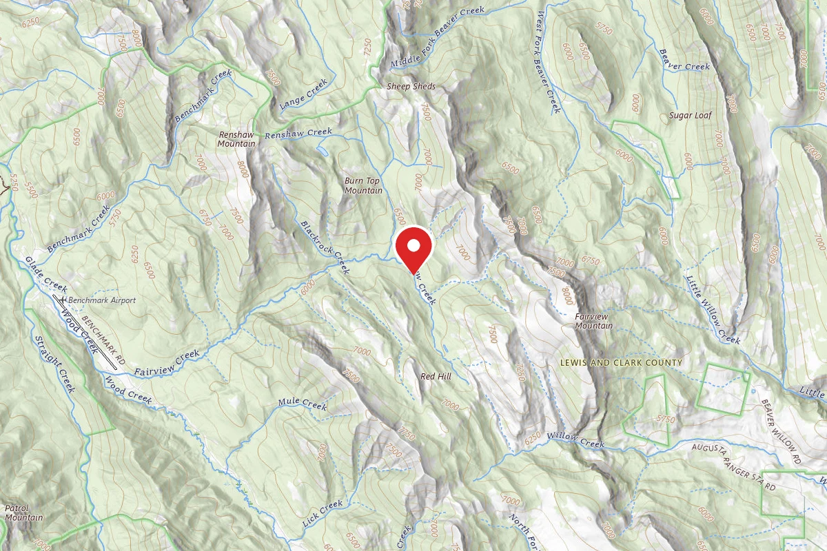 Helena-Lewis and Clark Dispersed Campsite FAIRVIEW 003