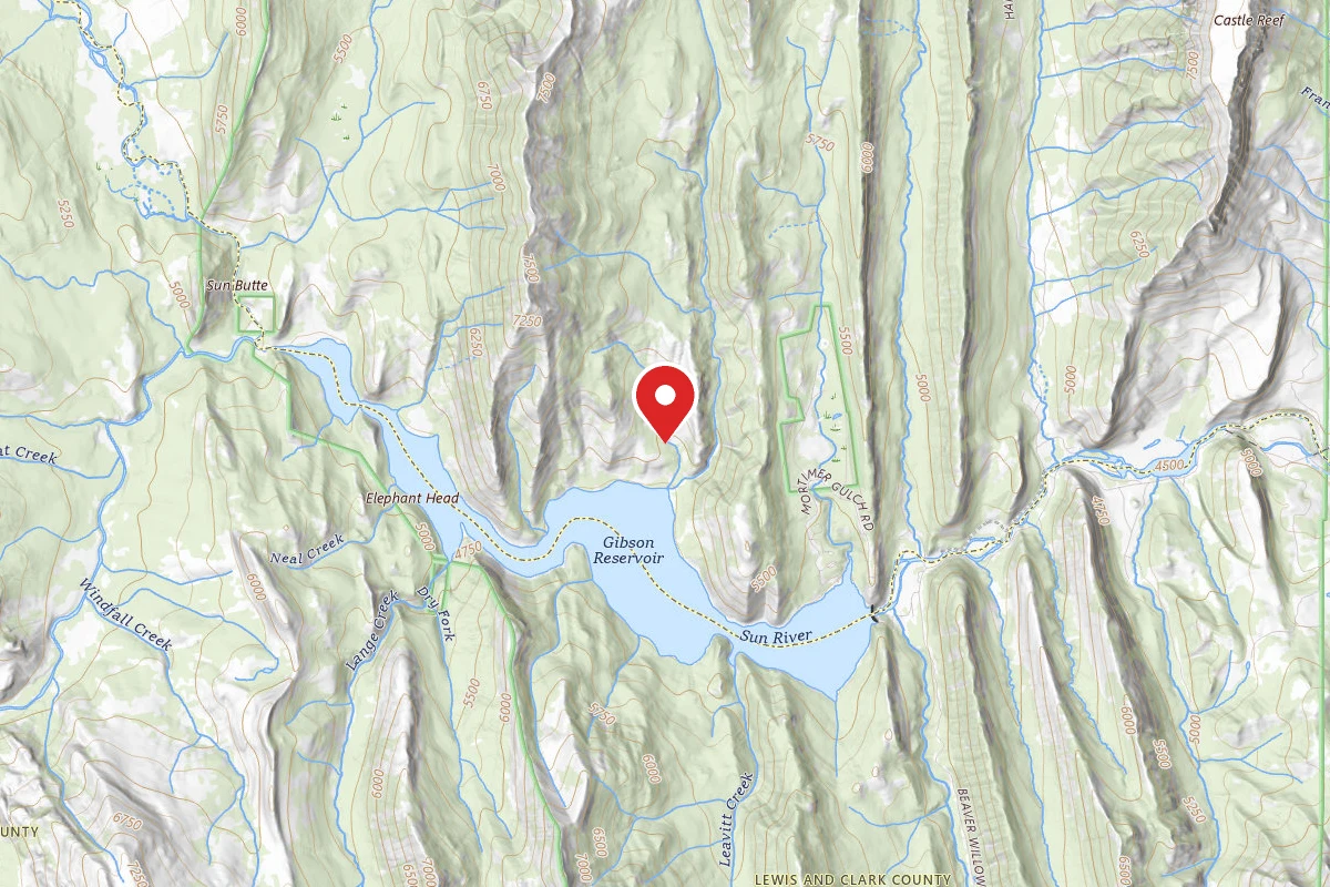 Helena-Lewis and Clark Dispersed Campsite BIG GEORGE 003