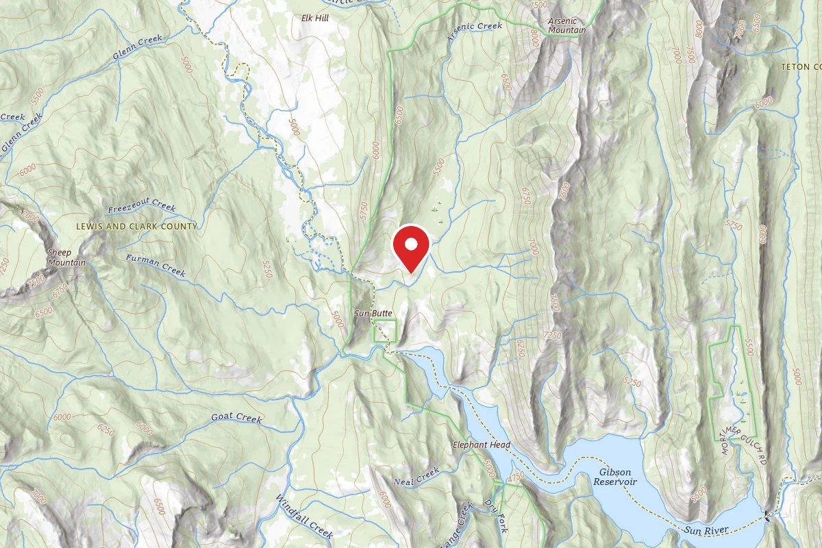 Helena-Lewis and Clark Dispersed Campsite ARSENIC 002