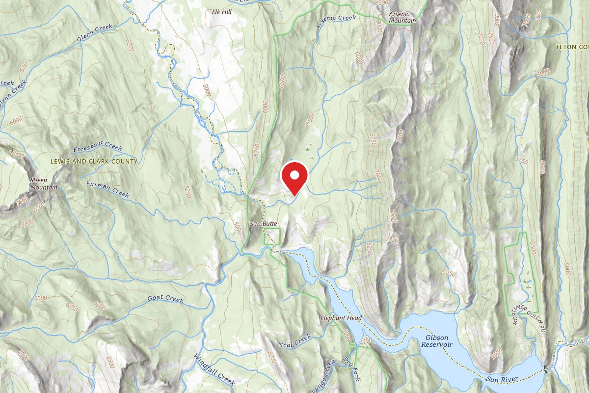 Helena-Lewis and Clark Dispersed Campsite ARSENIC 003
