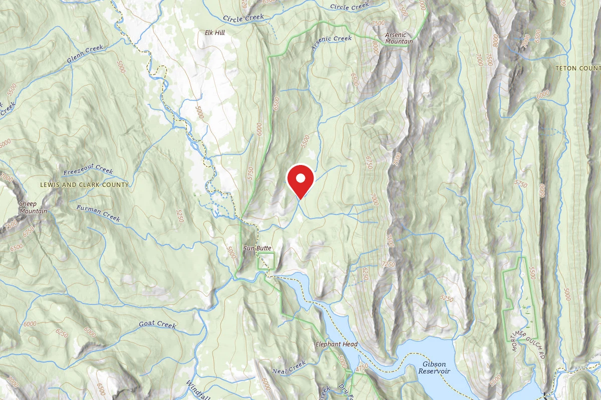Helena-Lewis and Clark Dispersed Campsite ARSENIC 005