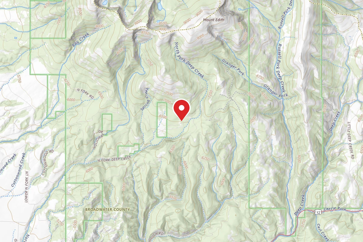 Helena-Lewis and Clark Dispersed Campsite NFORKDEEP RD 423 006