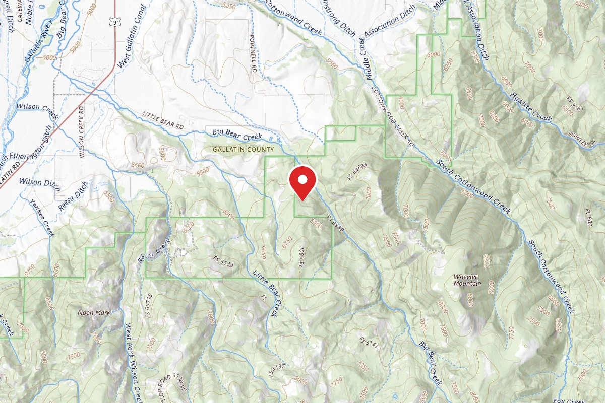 Custer Gallatin Dispersed Campsite FR6989-01A