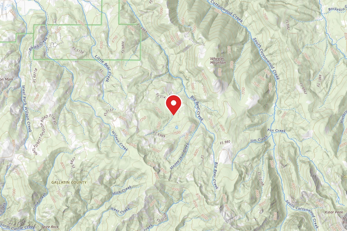 Custer Gallatin Dispersed Campsite FR980-04