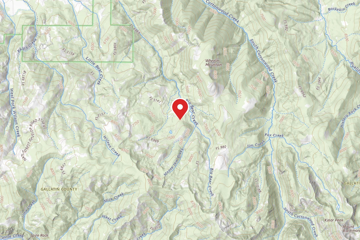 Custer Gallatin Dispersed Campsite FR980-06
