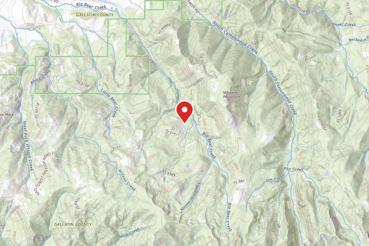 Custer Gallatin Dispersed Campsite FR980-07