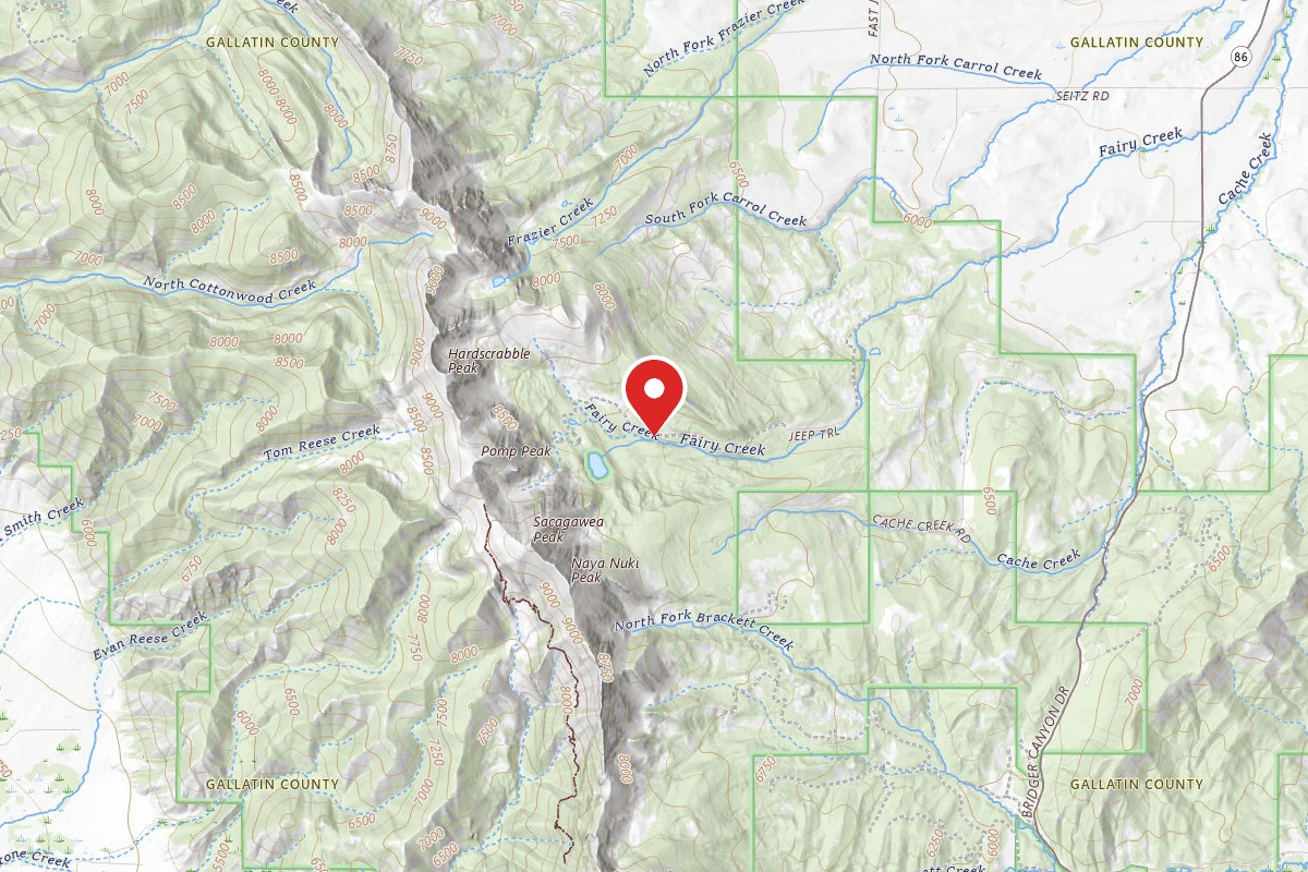 Custer Gallatin Dispersed Campsite FR74-05