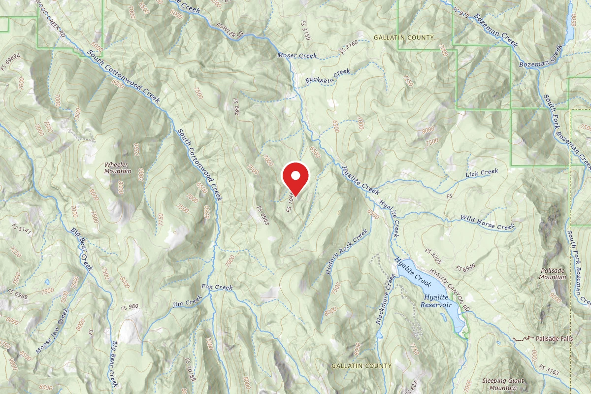 Custer Gallatin Dispersed Campsite FR6230-05
