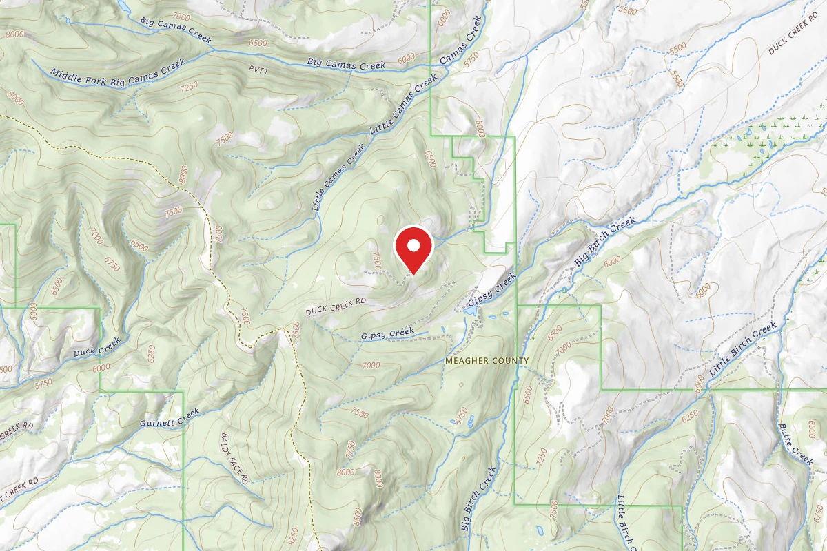 Helena-Lewis and Clark Dispersed Campsite SNOWBANK RD 139H1 007
