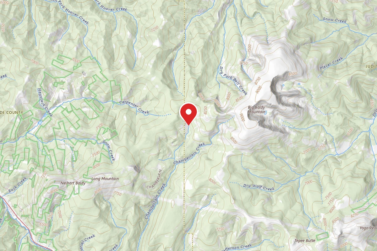 Helena-Lewis and Clark Dispersed Campsite CHAMBERLIN CREEK 3328-02