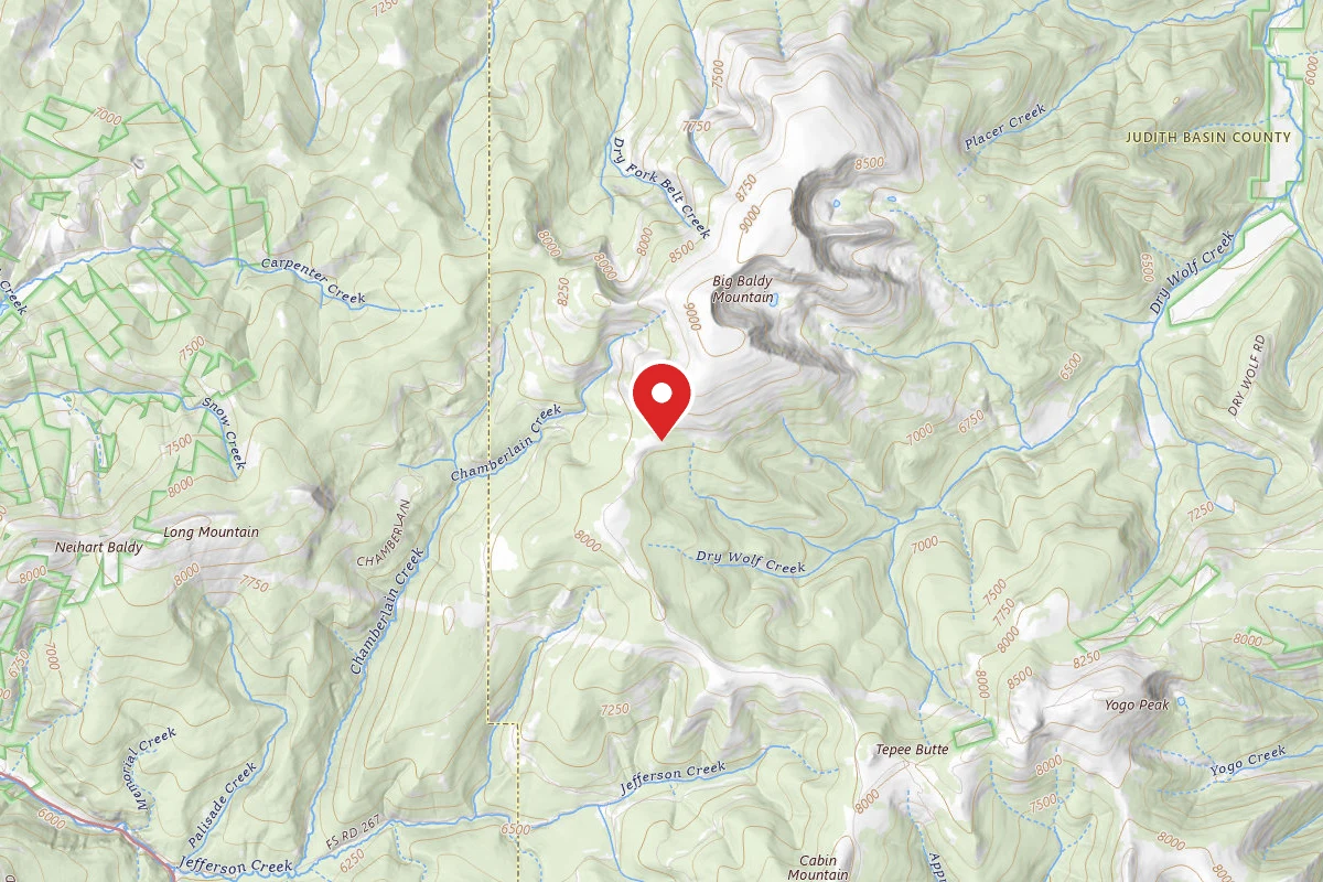 Helena-Lewis and Clark Dispersed Campsite BIG BALDY - 3300 - 01