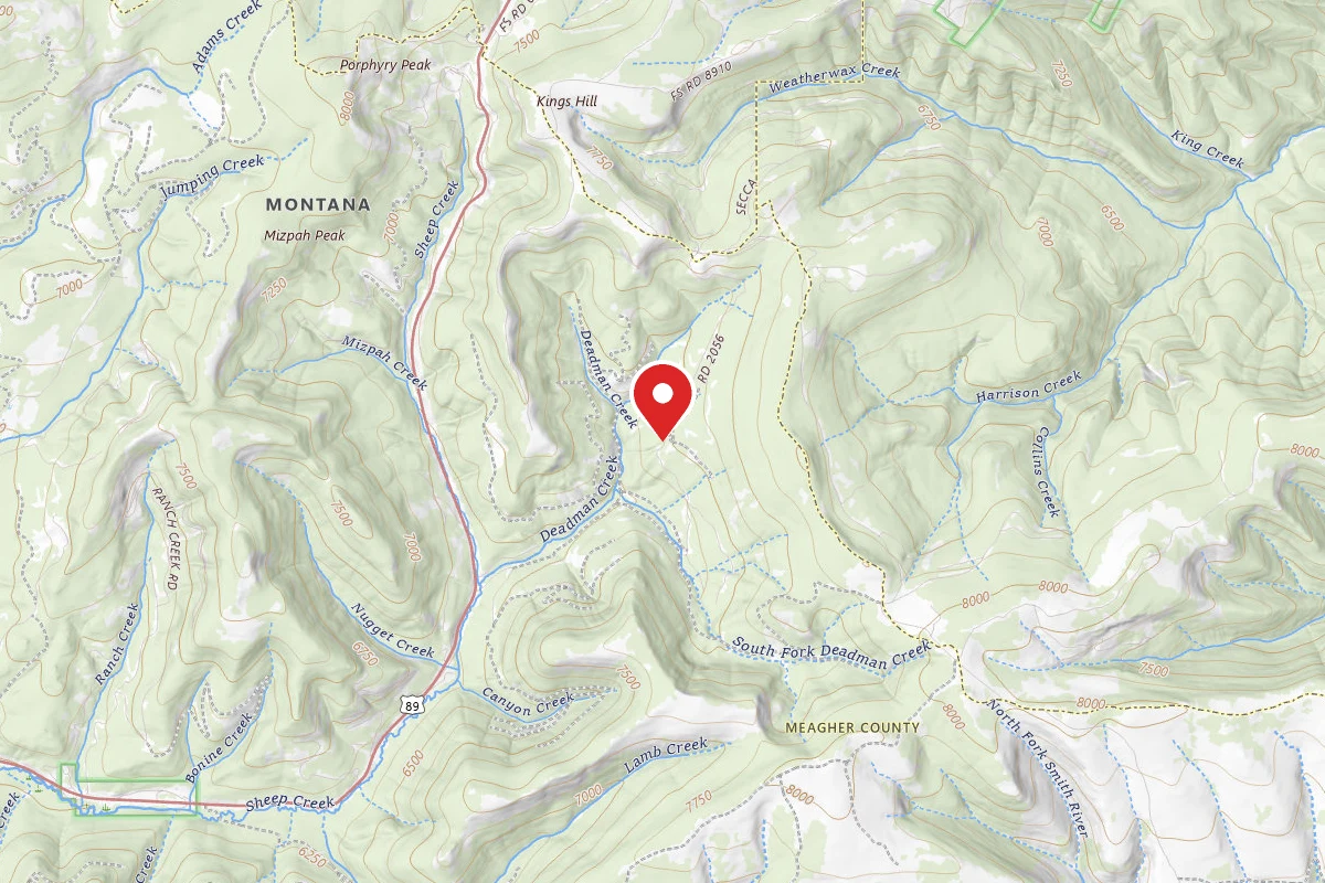 Helena-Lewis and Clark Dispersed Campsite WEATHERWAX-2056-01