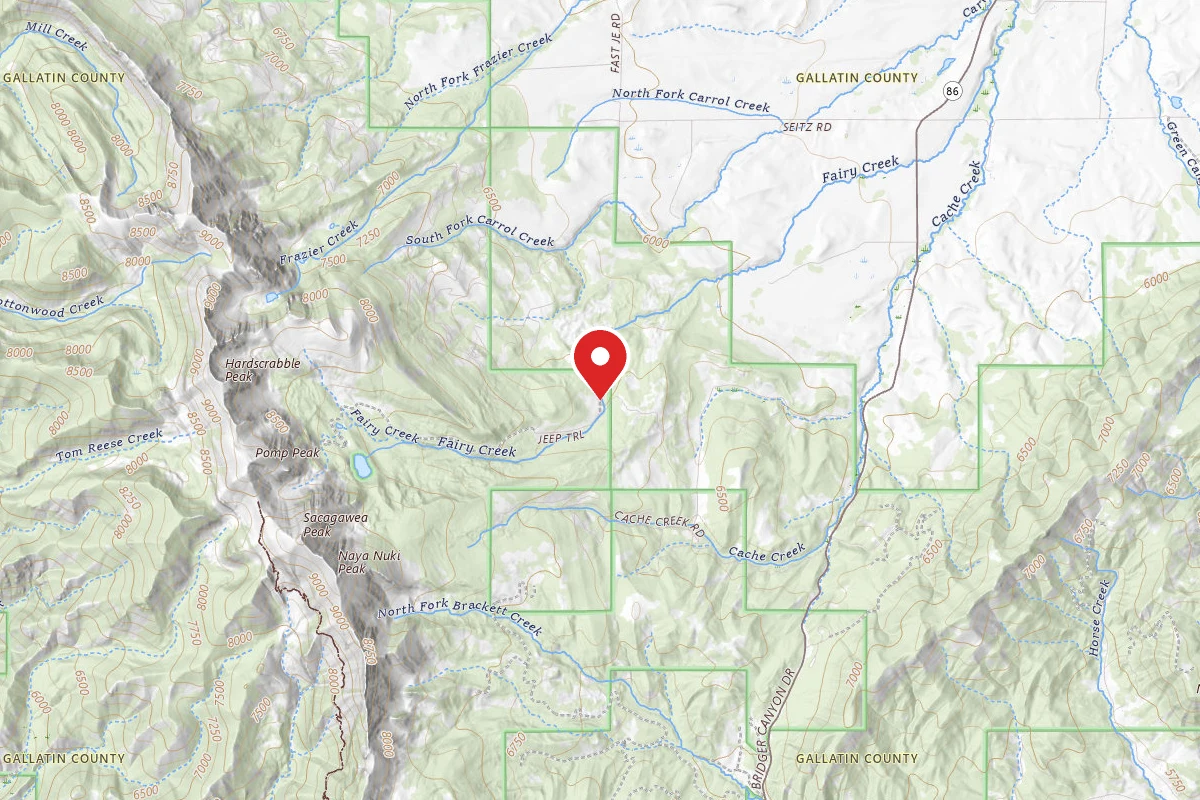 Custer Gallatin Dispersed Campsite FR7411-02