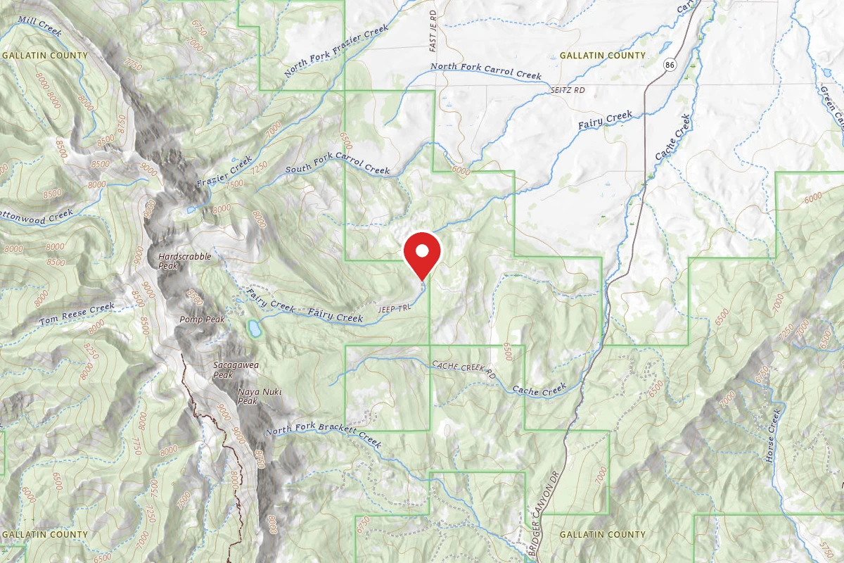Custer Gallatin Dispersed Campsite FR7411-03