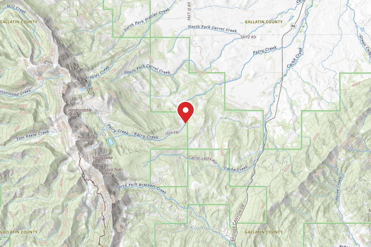 Custer Gallatin Dispersed Campsite FR74-07