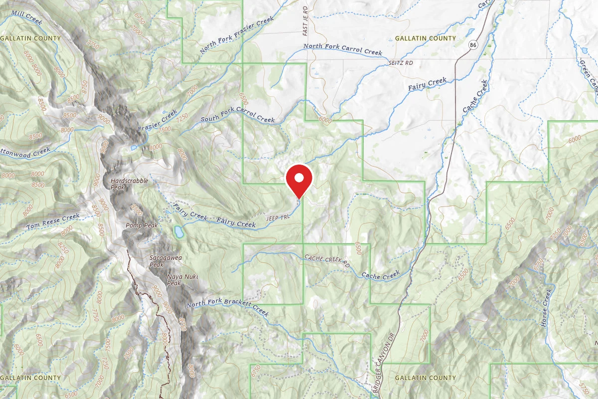 Custer Gallatin Dispersed Campsite FR74-06C